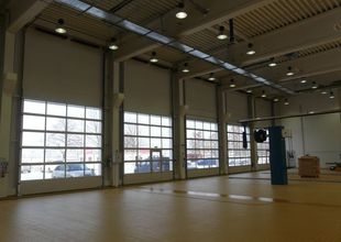 Interior of the VOLVO Truck Center Hradec Krlov workshop