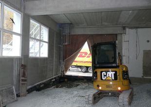 Work inside the extension