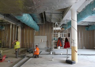 Work inside the extension